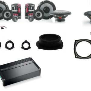 Kit Focal 3 vie amplificato Audi TT (8J) serie dal 2005 al 2014 MK2