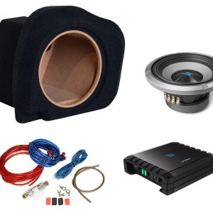 Kit Alpine cassa chiusa + subwoofer + amplificatore per Audi A4 B9 Sedan