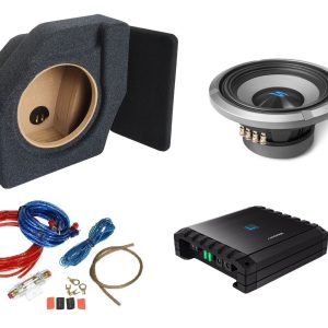 Kit Alpine cassa chiusa + subwoofer + amplificatore per Audi A4 B8 Avant