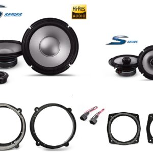 Kit 6 altoparlanti Alpine S2 per AUDI TT Anteriori e Posteriori
