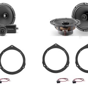 Kit 6 altoparlanti Focal per Mercedes W447 Anteriori e Posteriori