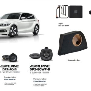 Alpine audio Extreme per BMW serie 1 (F20)  sistema SA676A e RAM