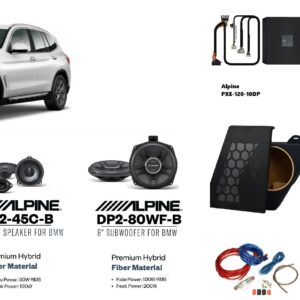 Alpine audio Extreme per BMW X3 serie G01 sistema SA676A e RAM