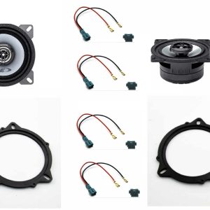 4 Altoparlanti Alpine + adattatori per BMW serie 3 serie F31 dal 2011 al 2019