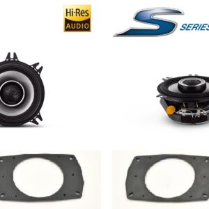 Kit 4 altoparlanti coassiali Alpine S2 per Fiat Croma serie dal 1985 al 1996 tipo 154