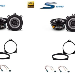 Kit 4 altoparlanti coassiali Alpine S2 per BMW X3