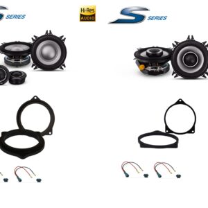 Kit 6 altoparlanti Alpine S2 per BMW serie X3 (G01) Anteriori e Posteriori