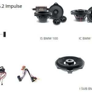 Kit Focal Inside Powered 6.2 Impulse per BMW X6 serie E71