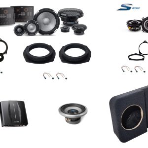 Kit Upgrade sound Alpine per BMW Z4 E89 con DSP + Subwoofer sottosedile