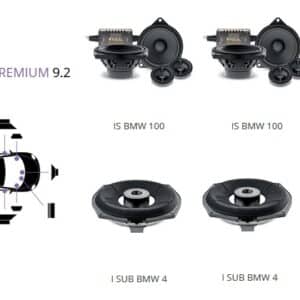 Kit Focal Inside Premium 9.2  per BMW X6 serie E71