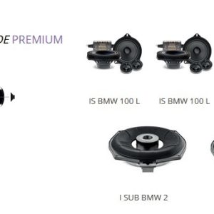Kit Focal Inside Premium Impulse per BMW iX  Suv (serie dal 2022 al 2025 )