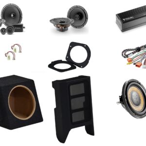 Kit Focal completo per BMW serie 3 e36 Cabrio altoparlanti amplificatore subwoofer