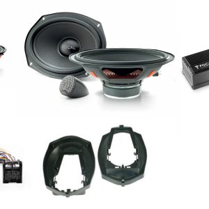 Kit Focal altoparlanti + amplificatore per BMW serie 3 e36 Sedan Anteriori e Posteriori