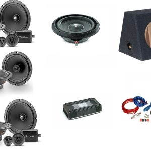 Kit altoparlanti + amplificatore + subwoofer FOCAL per BMW  serie 5 E39