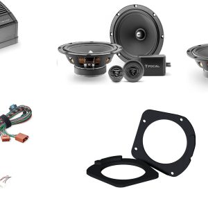 Kit Focal altoparlanti + amplificatore per BMW serie 3 e36 Cabrio  Anteriori e Posteriori