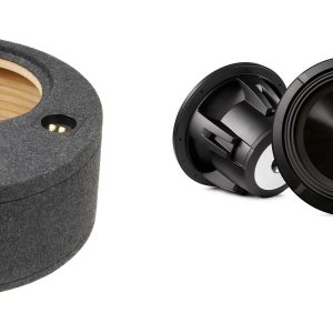 Cassa Subwoofer ruota di scorta + Alpine R2-W12D2 Subwoofer 12 pollici (30 cm) doppia bobina mobile da 2 ohm