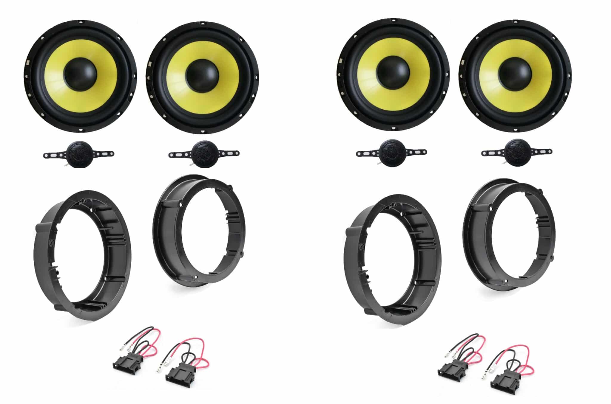 Kit 8 altoparlanti per Skoda Yeti serie 2009-2013
