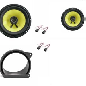 Kit altoparlanti + cavi per Peugeot 207 CC con supporto Anteriori e Posteriori