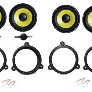 Kit 6 altoparlanti per Nissan Micra V (K14) serie dal 2017