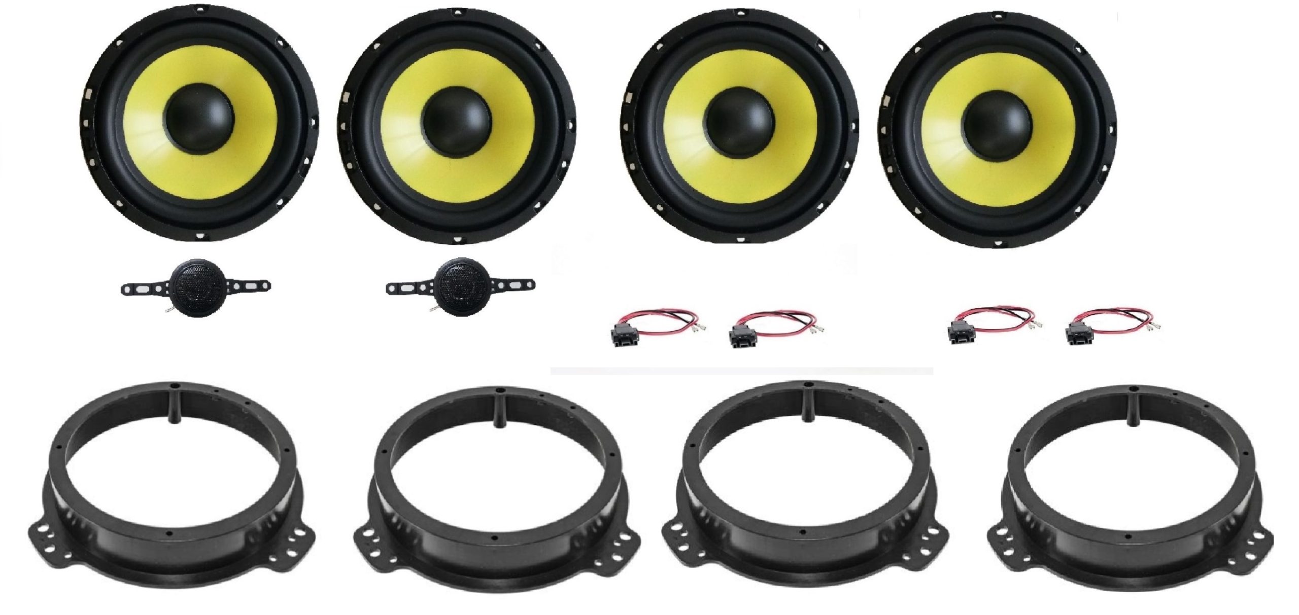 Kit 6 altoparlanti per Mercedes Classe E serie S211 dal 2003 al 2009