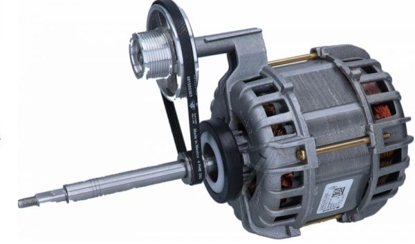 Motore + pulegge asciugatrice lavatrice Beko modello  DRX 722 W - immagine 2