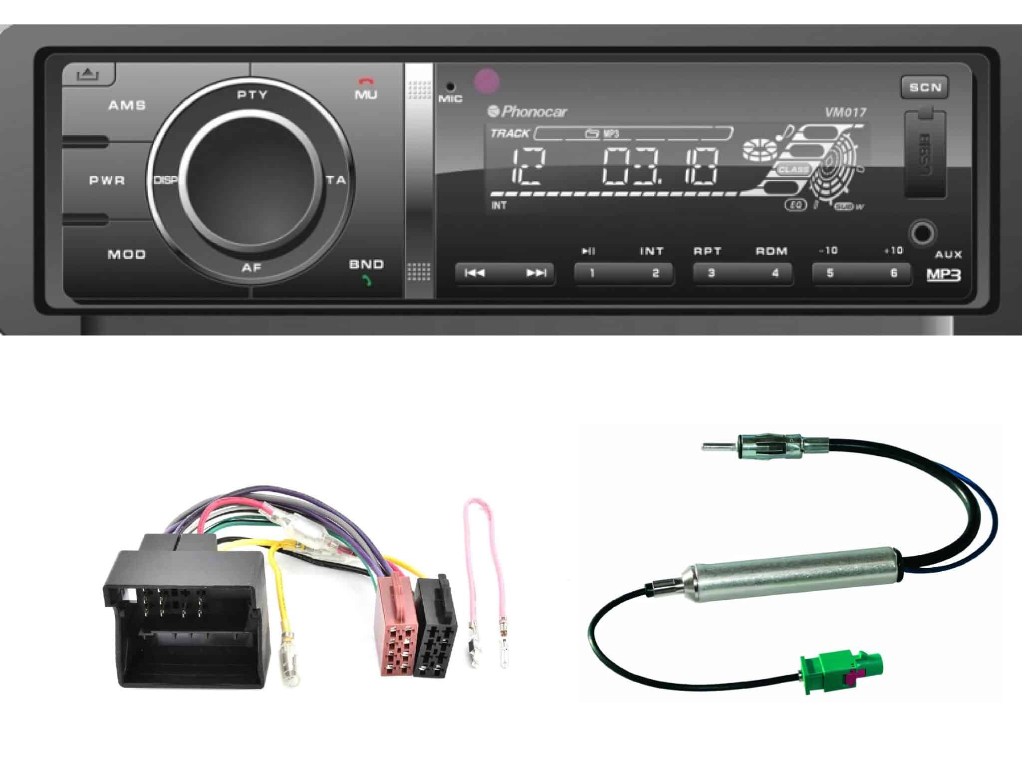 Autoradio con CD per Citroen C4 serie dal 2005 al 2014 Vivavoce Bluetooth , USB