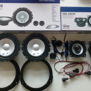 Kit 6 altoparlanti Alpine + cavi per Mercedes CLK Class (W208)