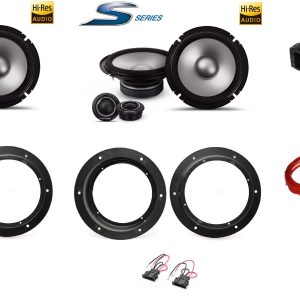 Kit Alpine linea S2 per Porsche Cayenne (9pa)   Altoparlanti + Amplificatore