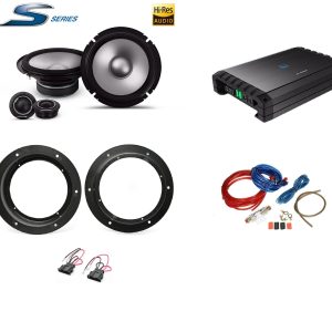 Kit Alpine linea S2 per Porsche Cayenne (9pa)  Altoparlanti + Amplificatore + Subwoofer