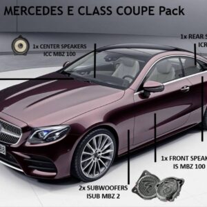 Kit Focal inside per Mercedes Classe E Cabriolet (2017-2021) serie A238