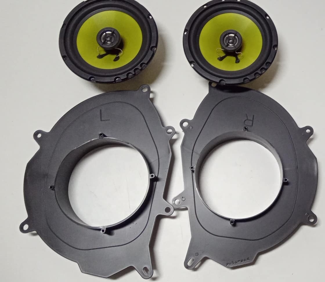 Kit Casse Altoparlanti per Renault Clio 4 serie 2012-2020 Anteriori
