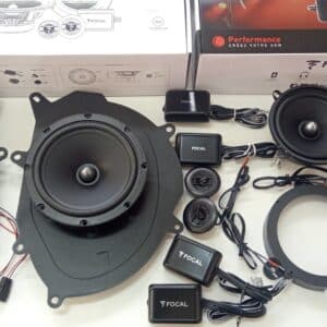 Kit 8 altoparlanti FOCAL per Renault Clio IV 4 serie 12-20 Anteriori e Posteriori