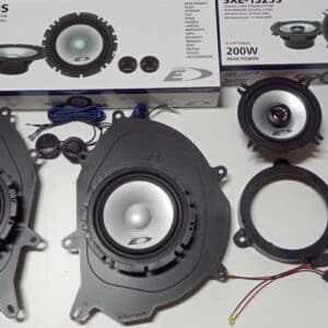 Kit 6 altoparlanti Alpine per Renault Clio 4 serie 12-20 Anteriori e Posteriori