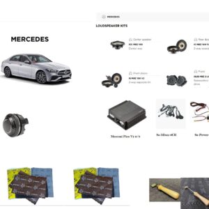 Kit Mosconi Focal completo per Mercedes classe C modello W206 serie dal 2022