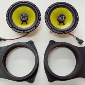 Kit altoparlanti 120 Watt con adattatori per Ford Transit Custom serie dal 2012