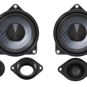Alpine DP2-40C-B Kit di Altoparlanti a 2 vie separate da 10 cm (4") progettati per BMW Serie 3 e altre BMW compatibili