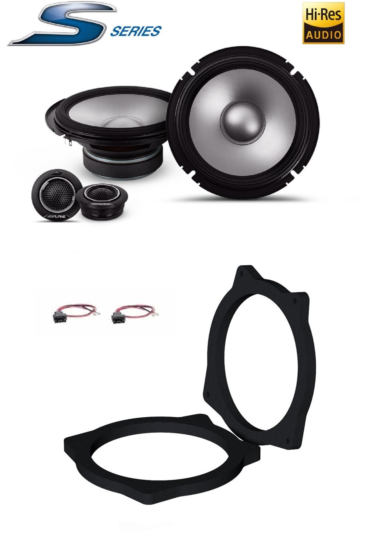 Kit altoparlanti lato piedi Alpine S2 per BMW Z4 (E85/E86) (2003 – 2009)