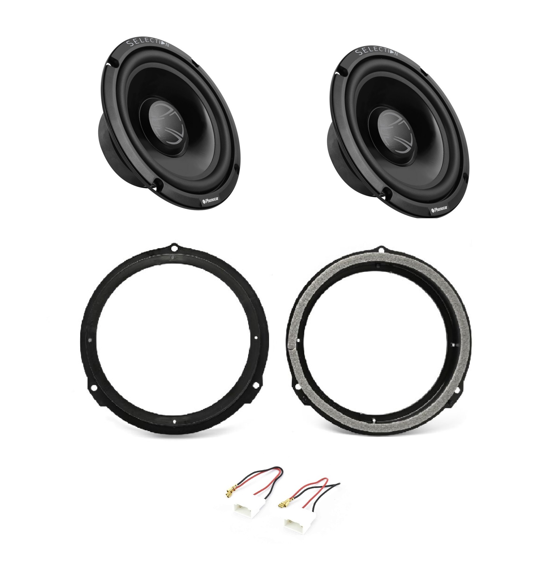 Kit woofer Phonocar per Range Rover Evoque Anteriori