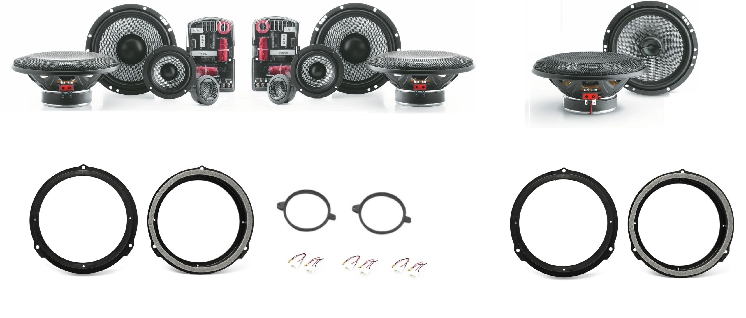 Kit 8 altoparlanti Focal Access per Ford Mustang S550 serie 2015-2023