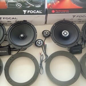 Kit 6 altoparlanti FOCAL per Volkswagen Polo serie 9N Anteriori e Posteriori