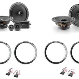 Kit 6 altoparlanti Focal per Seat Ibiza III 3° serie dal 2001 al 2008 Anteriori e Posteriori
