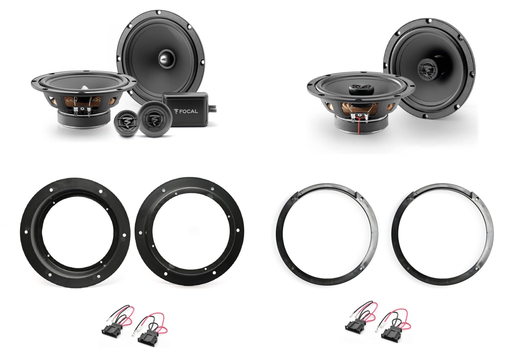 Kit 6 altoparlanti Focal per Volkswagen Scirocco