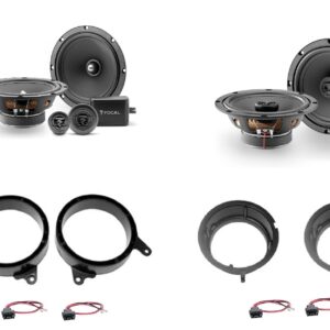 Kit altoparlanti Focal per Mercedes classe E serie W210 Anteriori e Cappelliera posteriore