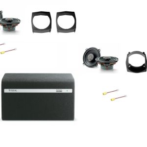 Kit Focal altoparlanti + Subwoofer  per Fiat Uno Turbo
