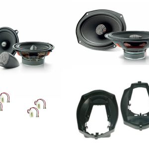 Kit 6 altoparlanti Focal Universal per BMW Serie 3 E36 sedan 1991-1998