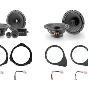Kit 6 altoparlanti Focal per 500 Abarth 500 / 595 / 695