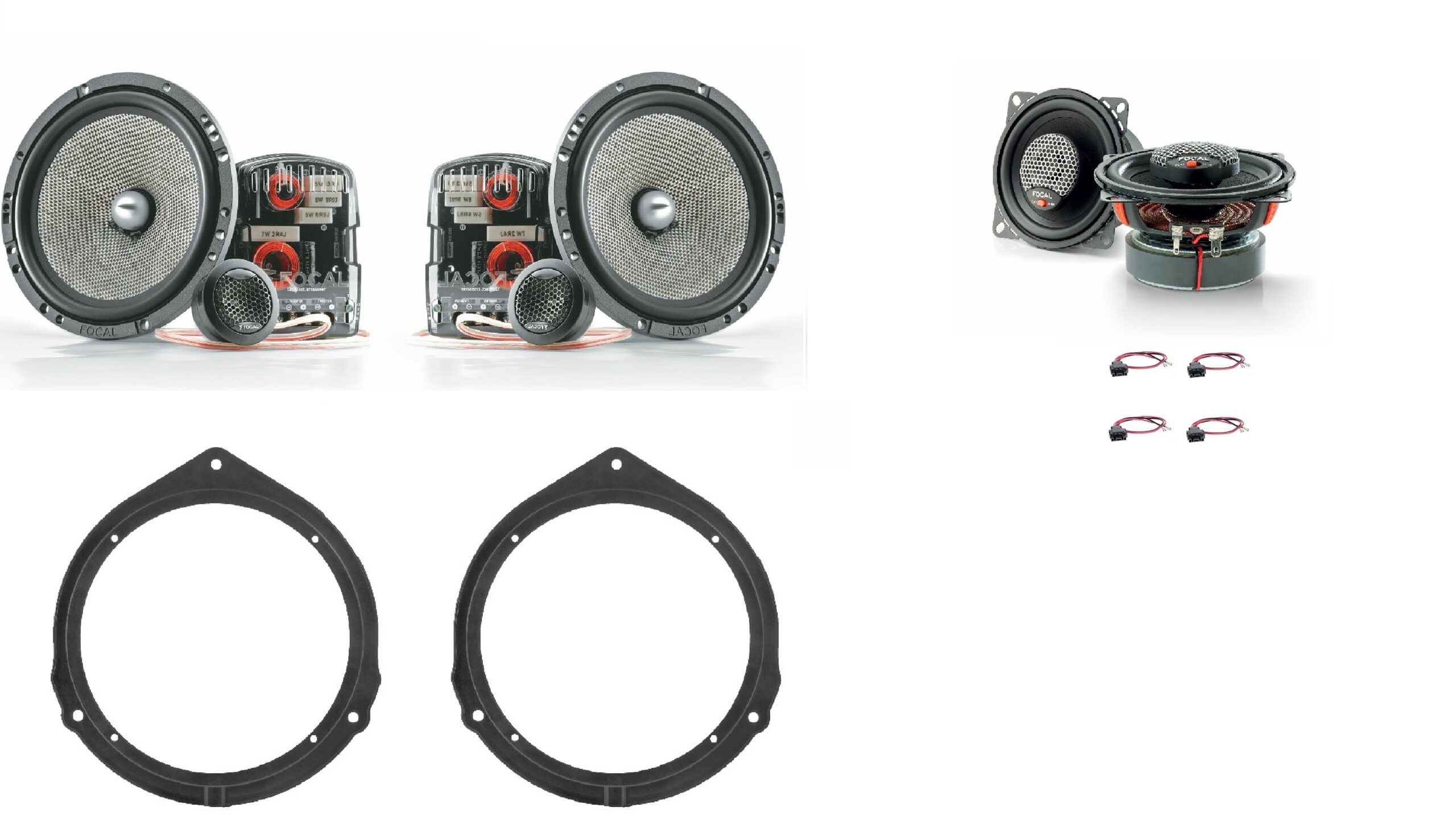Kit altoparlanti Focal Access per Mercedes CLK Class (C208) Coupe 97-03