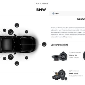 Kit Focal Inside Acoustic 9.2 per BMW serie 3 M3 Touring (dal 2022) modello G81