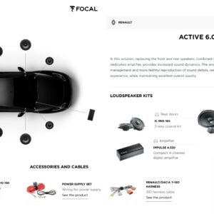 Focal Inside Acoustic 6.0 per Renault  Alaskan serie 2017-2023
