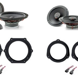 Kit 6 altoparlanti Focal Universal per AUDI Q7 (4M) Anteriori e Posteriori